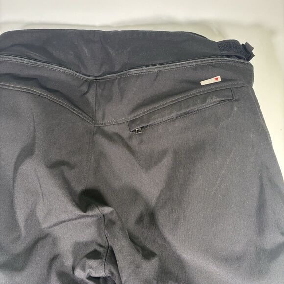 DAINESE TEMPEST 2 D-DRY PANTS BLACK SIZE EU 52 Us 36 Armor Motorcycle Riding - Picture 5 of 11